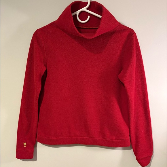 Dudley Stephens Sweaters - Dudley Stephens Vibrant Red Cowl Neck Sweater